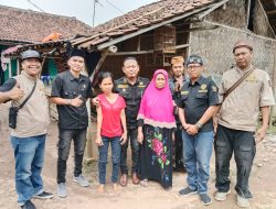 Warga Kopo Serang ucapkan Ultah Presiden Prabowo Subianto di Gubuknya yang Reyot, Berharap Ada uluran tanggan dari donatur.