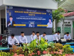 Penuh Hikmah, Lapas Rangkasbitung Peringati Maulid Nabi SAW 1447 H