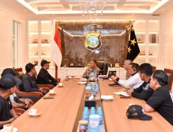 KAPOLDA KEPRI TERIMA AUDIENSI KETUA PEWARTA FOTO INDONESIA (PFI) PROVINSI KEPULAUAN RIAU