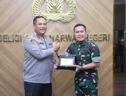 POLDA KEPRI TERIMA KUNJUNGAN KERJA PANGDAM XIX/TANJUNGPURA, PERKUAT SINERGI TNI–POLRI DALAM MENJAGA STABILITAS KAMTIBMAS