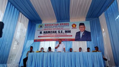 Reses Hari ke-6 di Sukamaju Baru, Hamzah Ingin Permasalahan Banjir Selesai