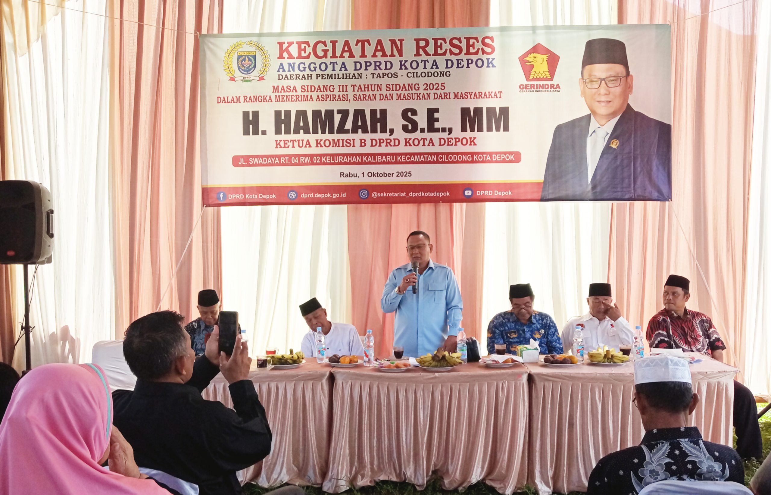 Hamzah Ajak Warga Sejalan dengan Program Pemkot, Kebersihan hingga Keamanan