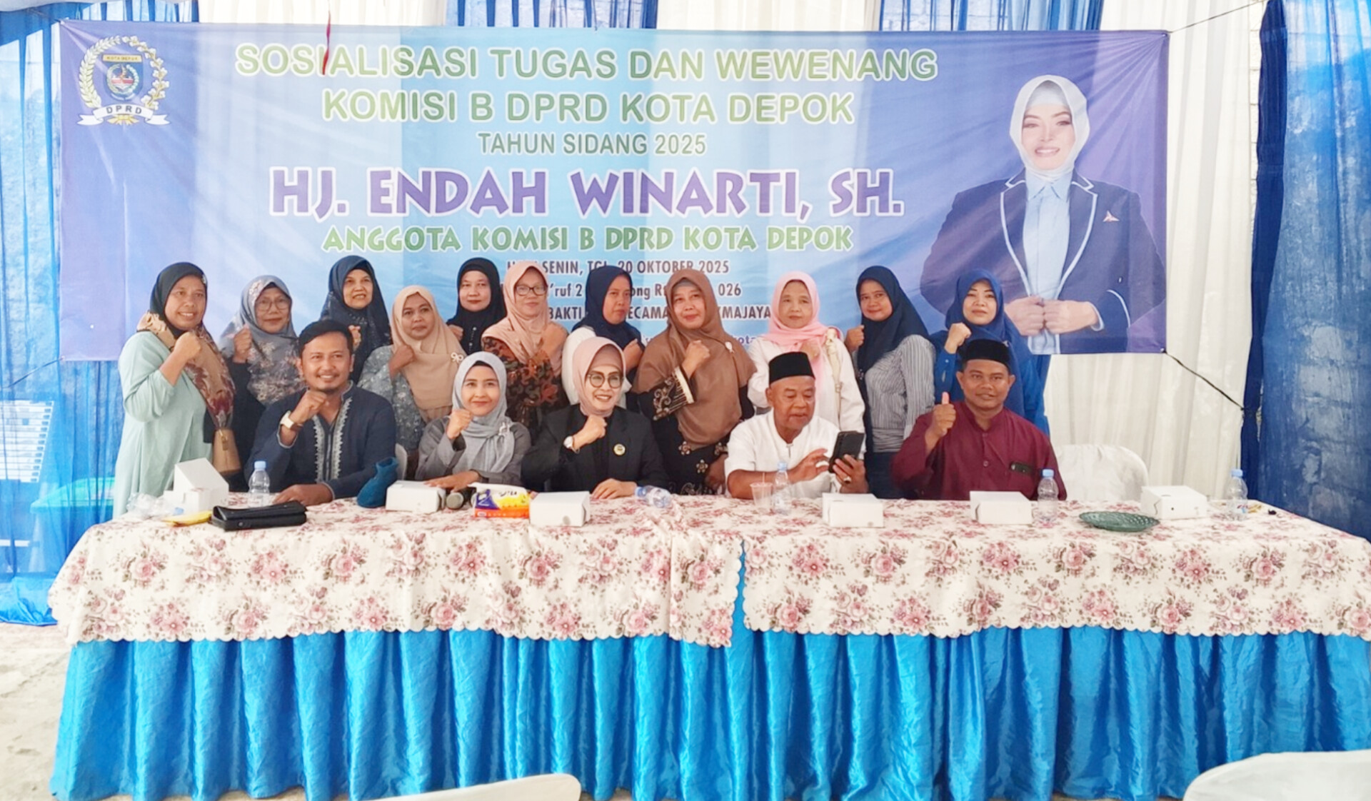Keren!!, Warga Nobatkan Endah Winarti Jadi Srikandi Baktijaya