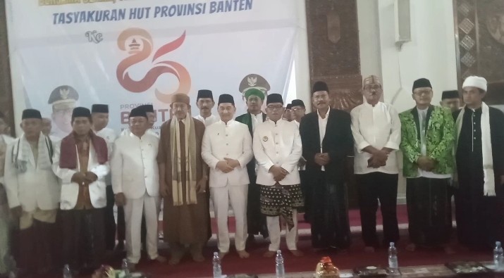 Ribuan Warga Padati Dzikir dan Tabligh Akbar HUT ke-25 Provinsi Banten di Masjid Raya Al-Bantani