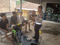 Meminimalisir Potensi Kecelakaan, Polantas Menyapa Dorong Peran Aktif Masyarakat Tingkatkan Kesadaran Berlalu Lintas di Way Kanan