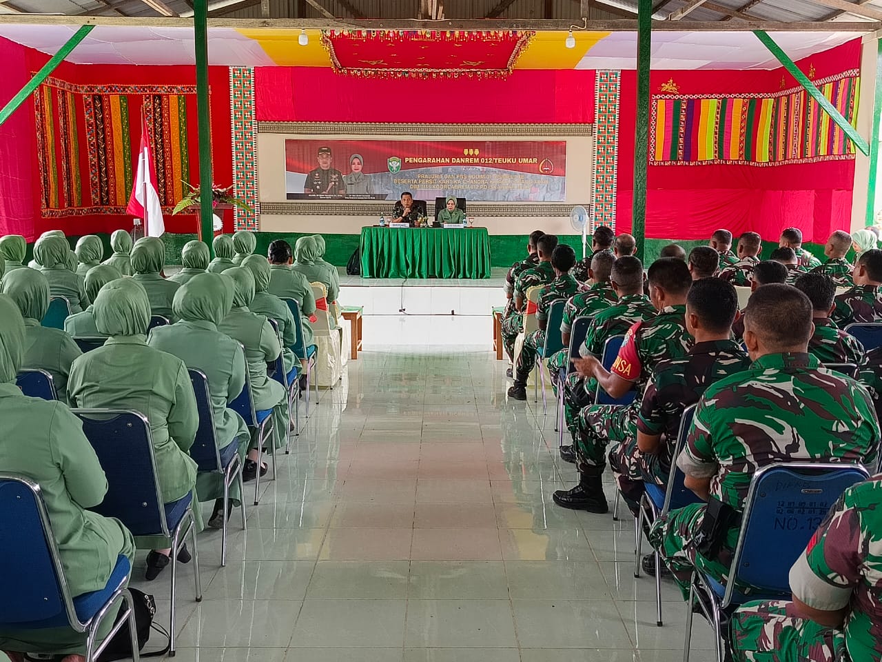 Danrem 012/Teuku Umar Kunjungi Kodim 0115/Simeulue, Tekankan Profesionalisme dan Disiplin Prajurit