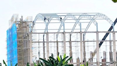 Miris, Proyek Sport Center Rp16 Miliar di Bojonegoro Langgar Aturan K3 Miris, Proyek Sport Center Rp16 Miliar di Bojonegoro Langgar Aturan K3