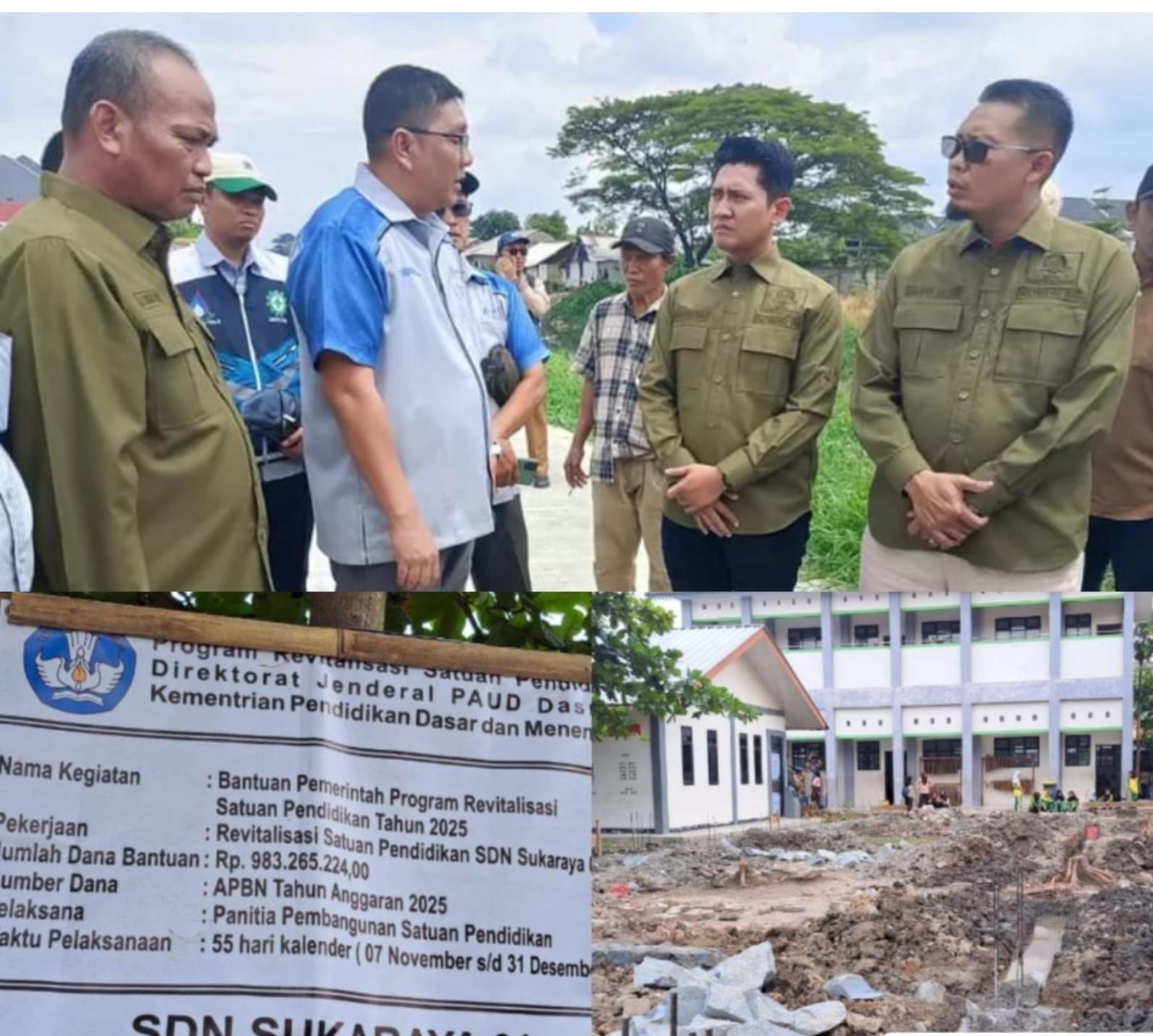 Komisi III DPRD Kabupaten Bekasi akan Lakukan Sidak Pembangunan Swakelola SDN 01 Sukaraya