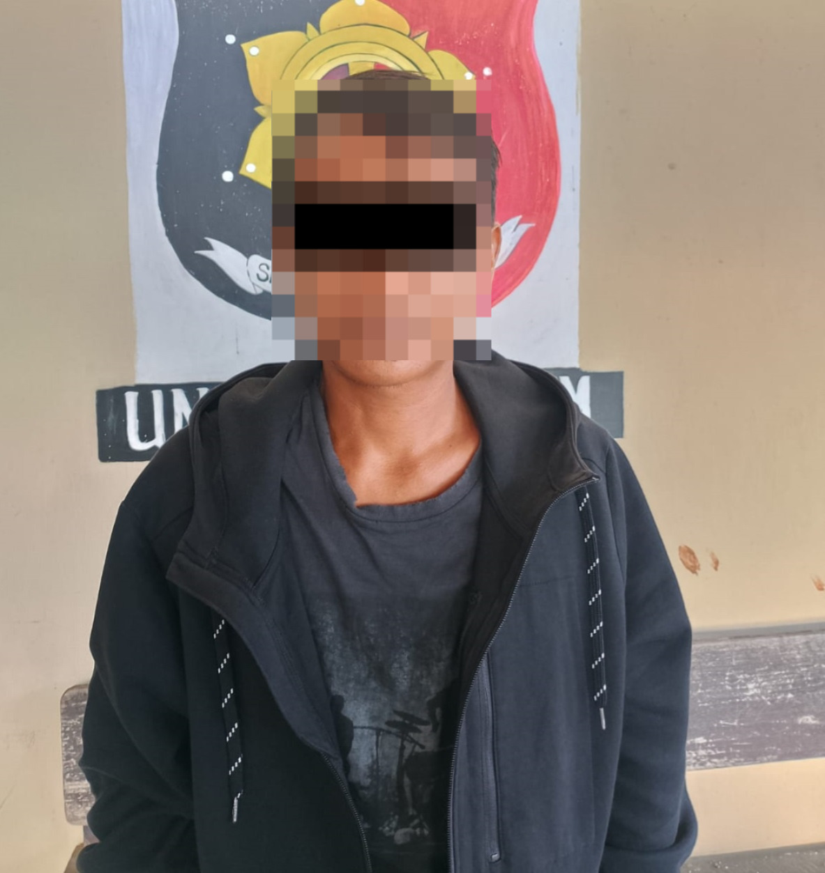 Polsek Negara Batin Amankan Diduga Pelaku Curat Kelapa Sawit di Purwa Negara