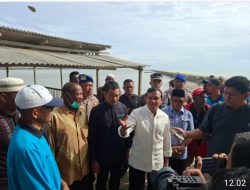 Wakil Gubernur Aceh dan Wabup Aceh Timur Tinjau Pelabuhan Perikanan Nusantara Kuala Idi.