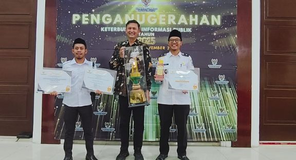 Desa Sindangheula Borong Empat Penghargaan di Ajang Anugerah KIP Banten 2025