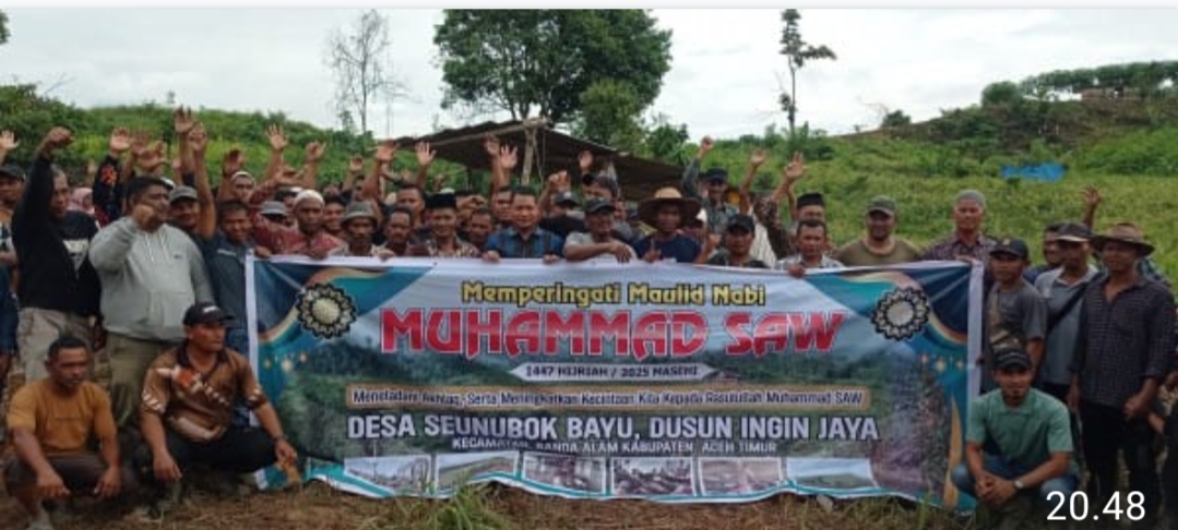 Maulid di Tengah Konflik Lahan, 500 KK Minta Pemerintah Hentikan Klaim Perusahaan