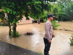 Wilayahnya Terdampak Banjir, Ini Yang dilakukan Polres Aceh Timur dan Jajarannya