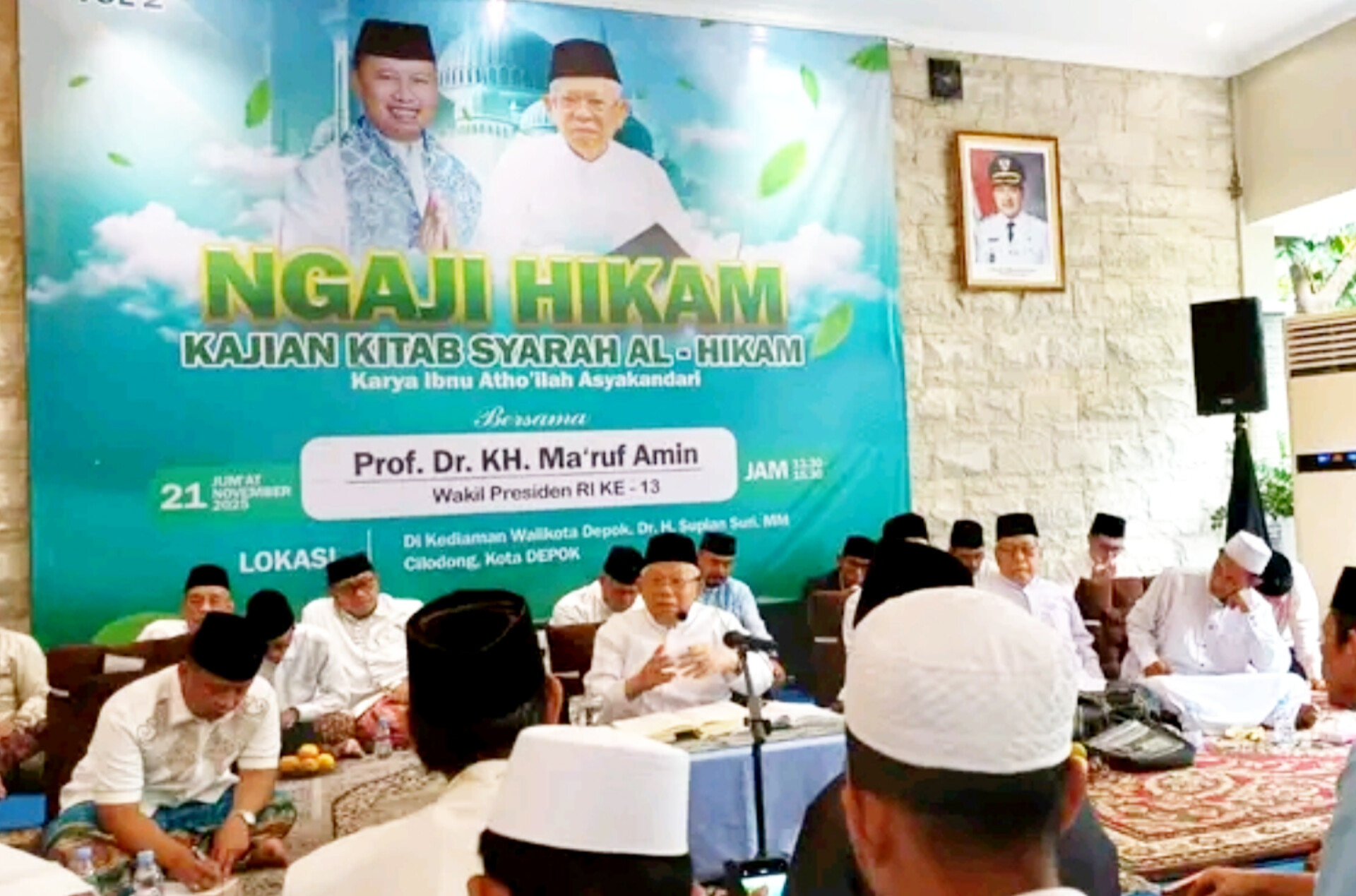 Pengajian Hikam di Kediaman Wali Kota Jadi Ruang Kebersamaan Warga dan Ulama