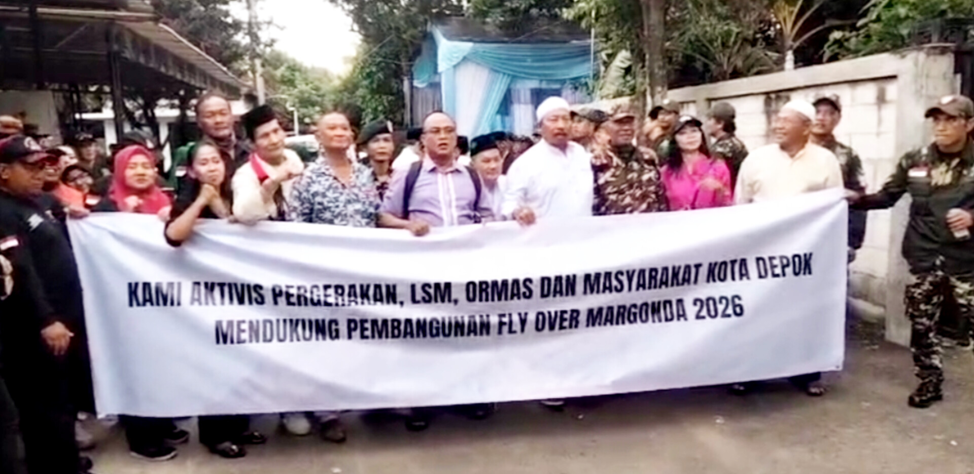 Deklarasi Dukung Flyover Margonda–Juanda, Aktivis Ini Sentil Penolak: Kritik Harus Objektif!