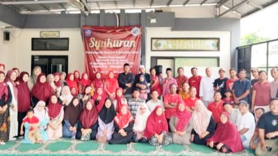 Perjuangan Wakil Ketua DPRD Disambut Syukuran Usai Jalan dan Drainase Dibangun