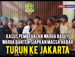 Warga Baduy: Forwatu Banten Desak Penuntasan Kasus Begal dan Sanksi untuk RS yang Menolak Korban