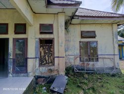 Aula Kantor Camat Rusak dan Tak Terawat, Publik Soroti Kinerja Camat Teupah Selatan