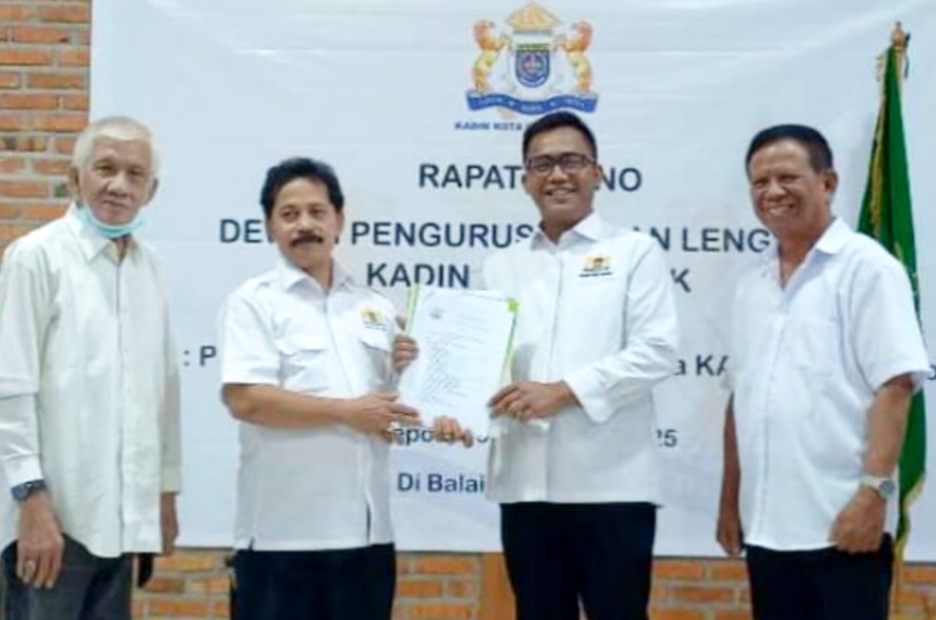 Rakor KADIN: Edmon Johan Resmi Menjabat Plt Ketua Kadin Depok