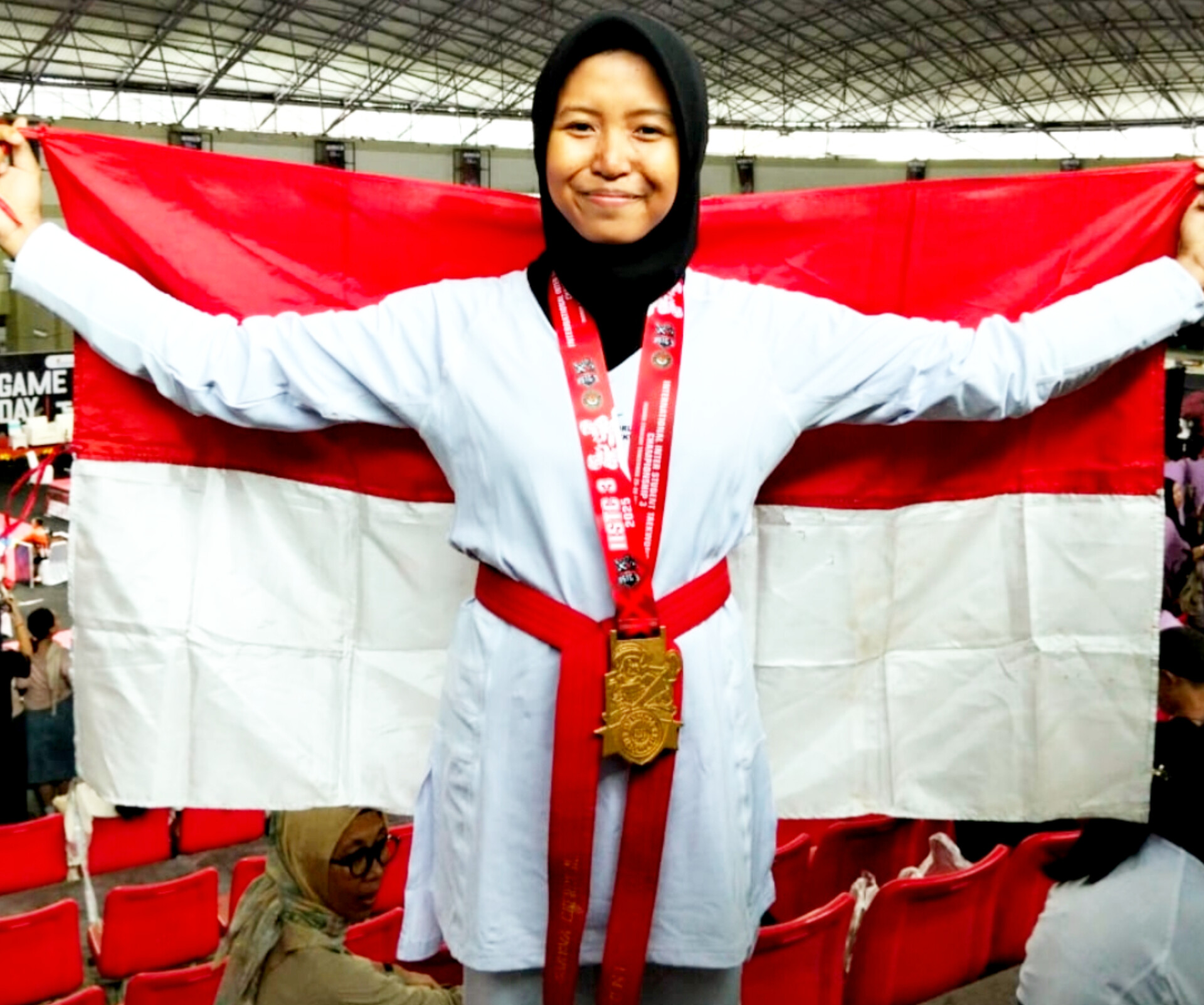 Siswi MAN 1 Bogor Sabet Emas di Kejuaraan Taekwondo Internasional IISTC 3 2025