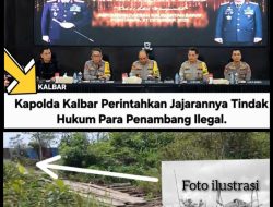 Kapolsek Sungai Ayak Sekadau Tak Merespons Konfirmasi Terkait Tambang Emas Ilegal, Diduga Pura-pura Tidak Tau
