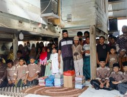 Tgk Fakhrurrazi  Pulo Salurkan Al-Qur’an dan Makanan Rutin bagi Warga Terdampak Banjir