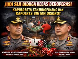 Judi SIJI Diduga Bebas Beroperasi, Kapolresta Tanjungpinang dan Kapolres Bintan Disorot