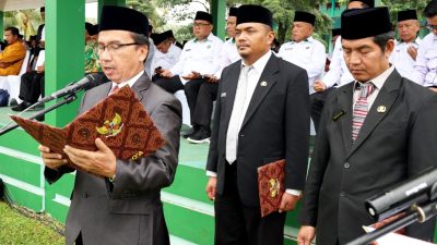 Guru MAN 1 Bogor Pimpin Doa, HAB ke-80 Kemenag Berlangsung Khidmat