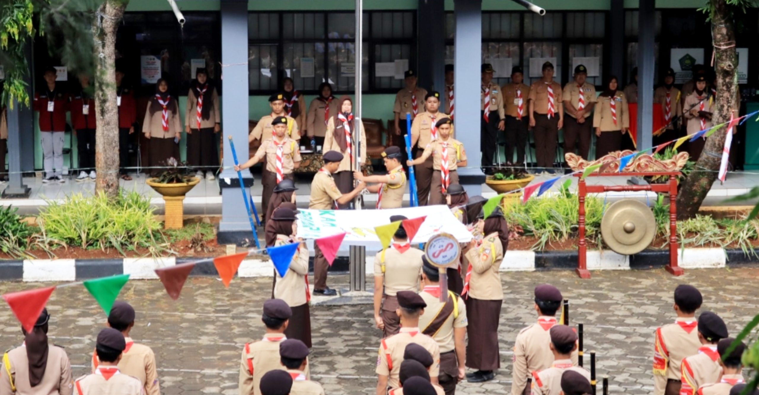 Ratusan Pramuka Se-Jabodetabek Meriahkan Jumpa Penggalang XXX di MAN 1 Bogor