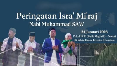Gelar Isra Mi’raj di Kediamannya, H. Rudiman Ajak Jamaah Perkuat Iman dan Keberkahan Hidup