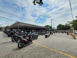 Parkir Motor Kini Lebih Nyaman, KAI Services Tata Ulang Area Parkir Semarang Tawang