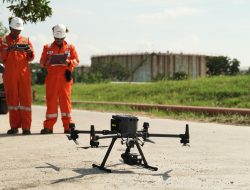Transformasi Inspeksi Aset Migas Menggunakan Drone Thermal