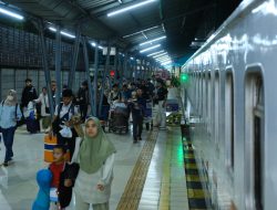 Libur Panjang Isra Mikraj 2026, Penumpang KA di Divre III Palembang Tembus 14 Ribu Orang