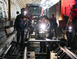 LRT Jabodebek Manfaatkan Waktu Malam untuk Pastikan Jalur Aman dan Andal Setiap Pagi