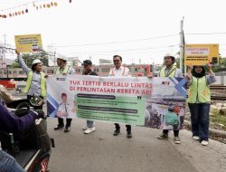 KAI Daop 1 Jakarta Ajak Generasi Muda Universitas Pancasila Bangun Budaya Disiplin di Perlintasan Sebidang