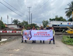 Disiplin di Perlintasan, KAI Divre III Palembang Dorong Kesadaran Keselamatan Bersama