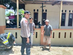 Dekatkan Diri Dengan Masyarakat, Bhabinkamtibmas Polsek Leuwidamar Polres Lebak Laksanakan Giat Sambang