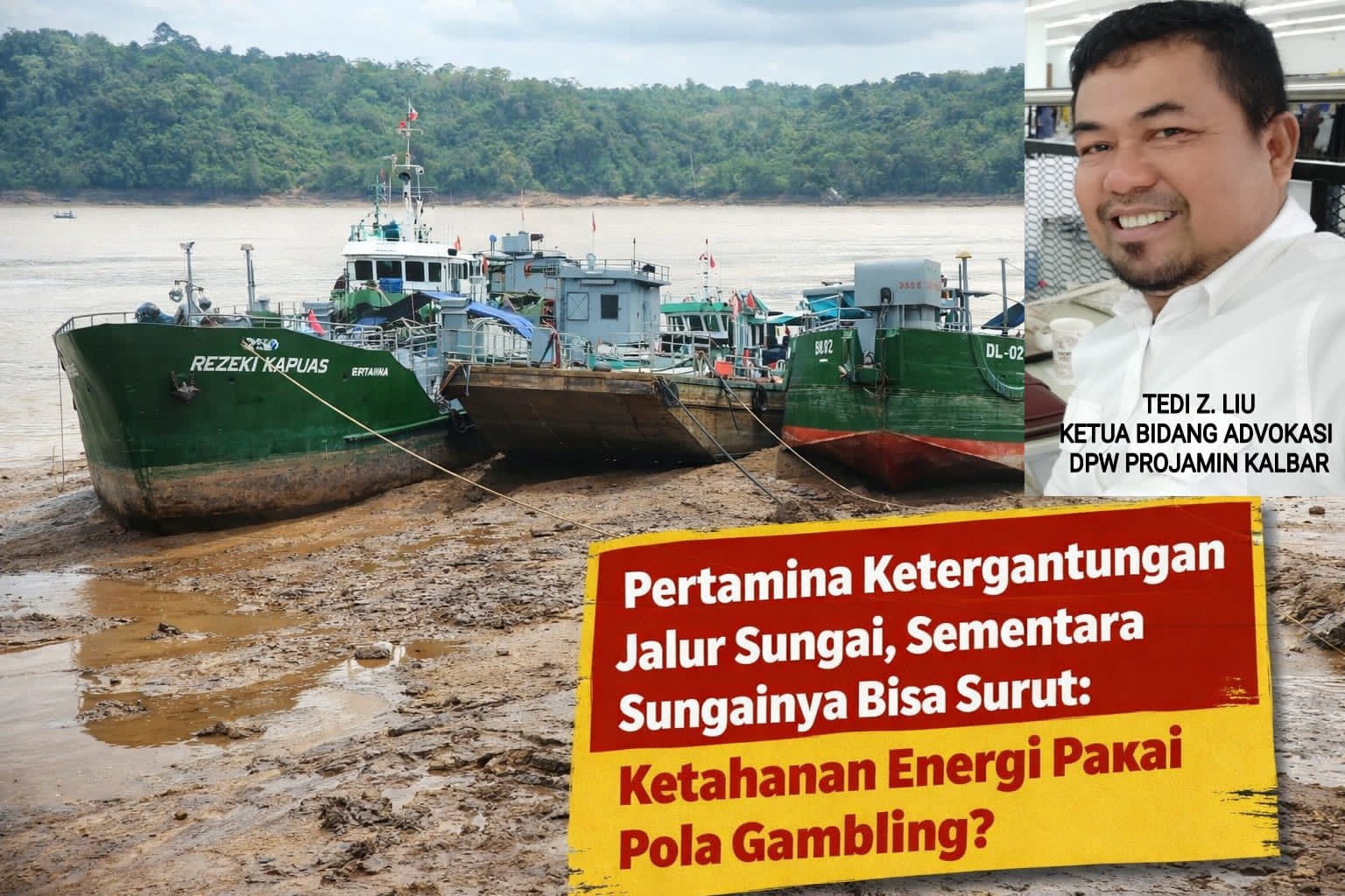 Dalih Sungai Surut, Distribusi Amburadul: Pertamina Dinilai Gagal Antisipasi Krisis BBM Kalbar