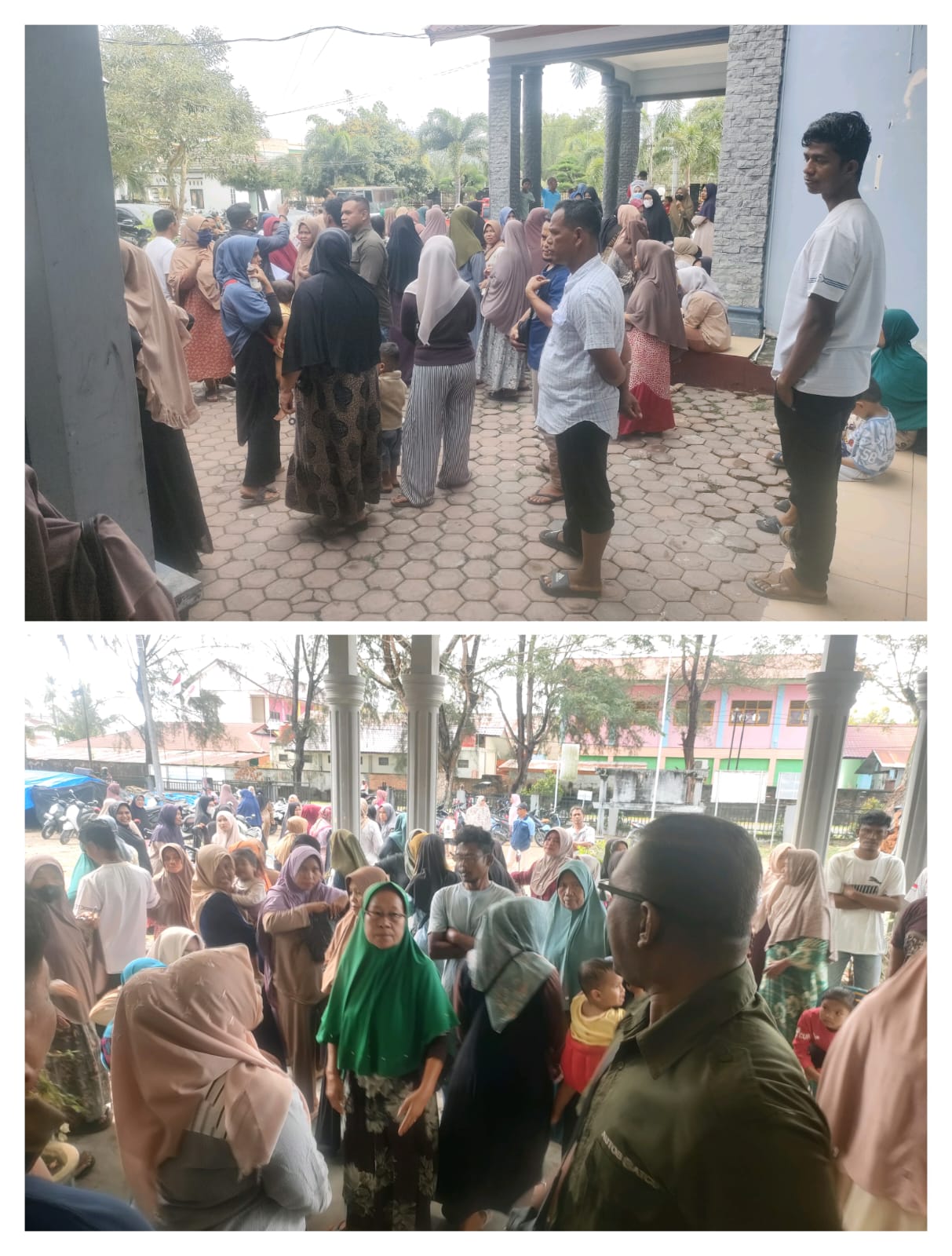 Protes Memuncak! Emak-Emak GP Jawa Desak Kejelasan Data, Hanya 131 KK Tercantum dari 1.300 KK