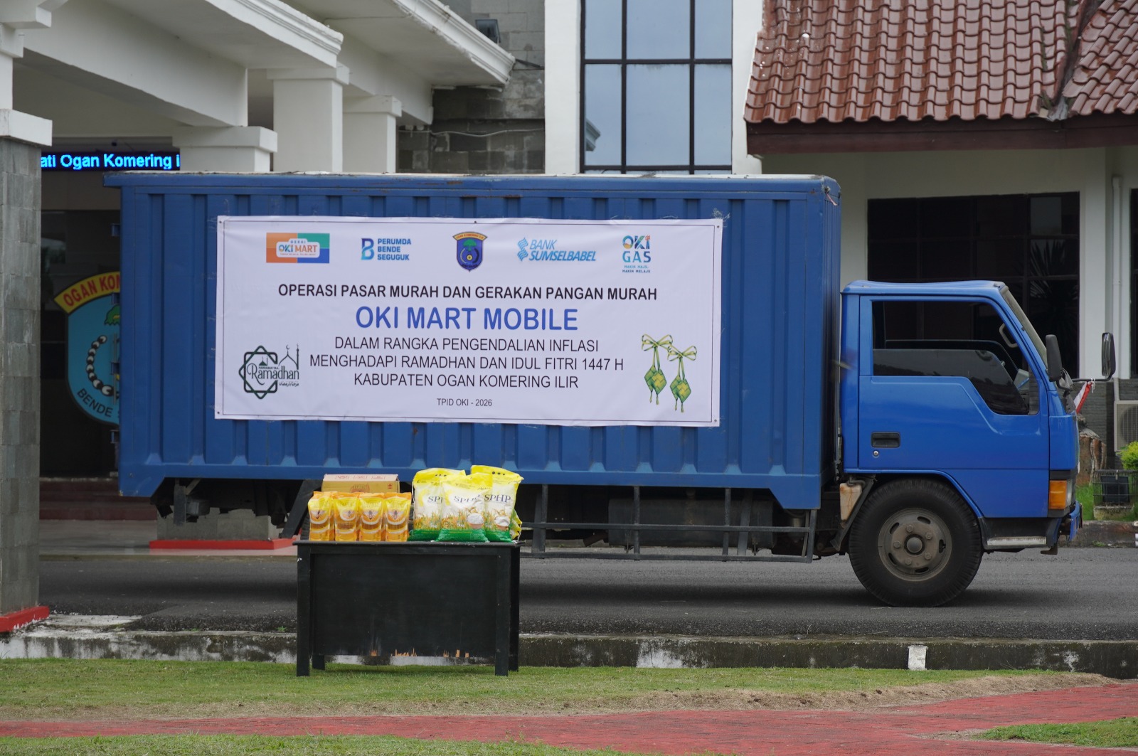 OKI Mart Keliling Sediakan Pangan Murah saat Ramadan
