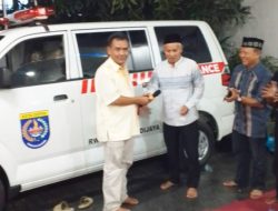 Realisasikan Aspirasi, H. Turiman Serahkan Ambulans Gratis untuk Warga