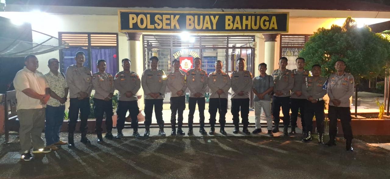 Kunker Di Polsek Buay Bahuga,Kapolres Tekankan Anggota Jauhi Narkoba