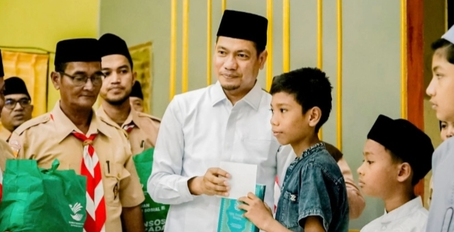 Kwarcab Gerakan Pramuka Aceh Timur Gelar Buka Puasa Bersama dan Santuni Anak Yatim