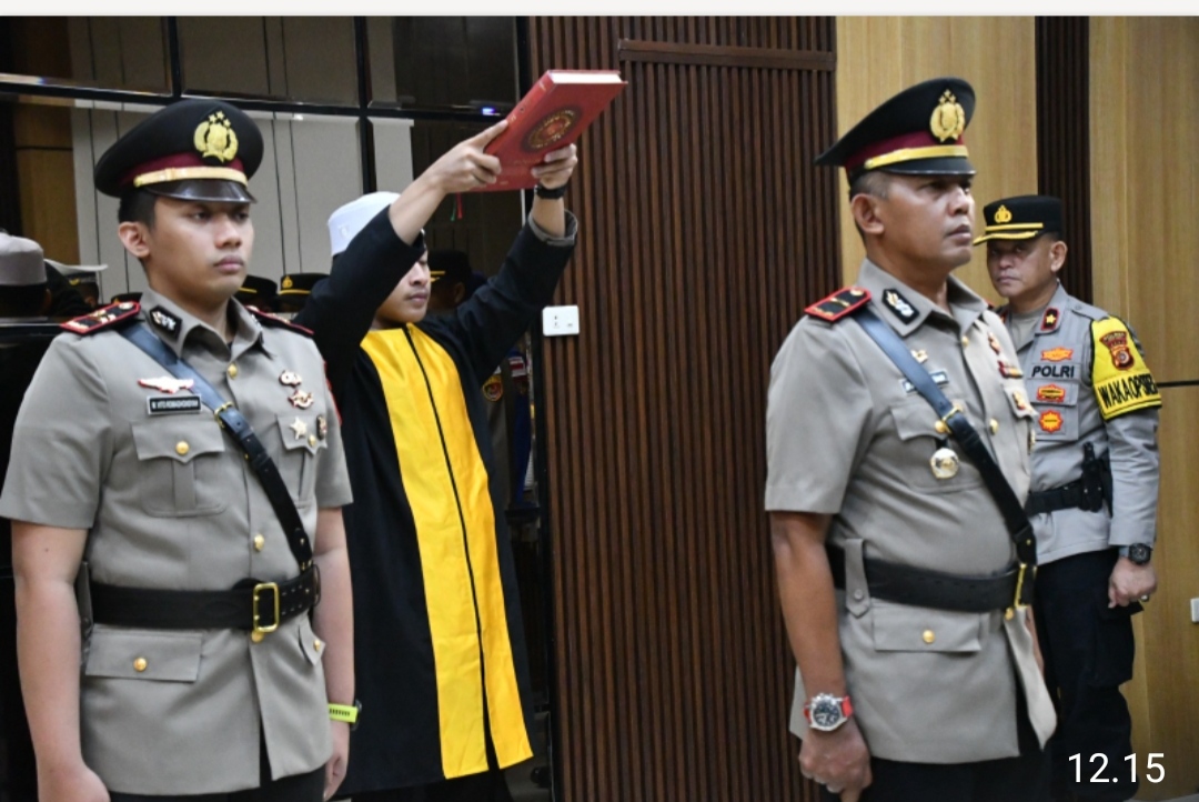 Kapolres Aceh Timur Pimpin Sertijab Kapolsek Peureulak Barat