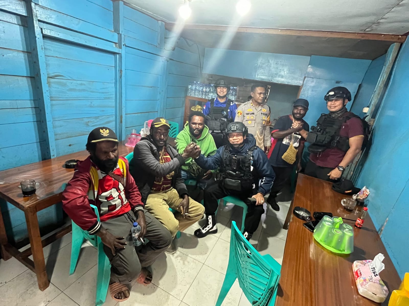 Jaga Stabilitas Di Dogiyai Polisi Beserta, Tokoh Masyarakat Perkuat Komunikasi