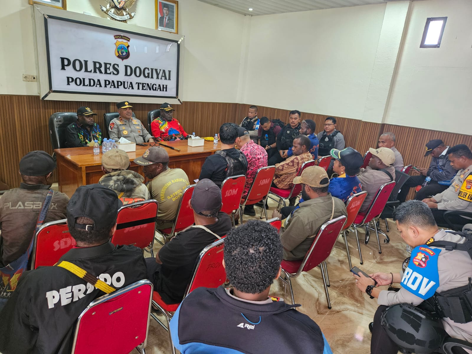 Kapolda Papua Tengah Kunjungi Dogiyai, Percepat Pemulihan Keamanan Pasca Kericuhan