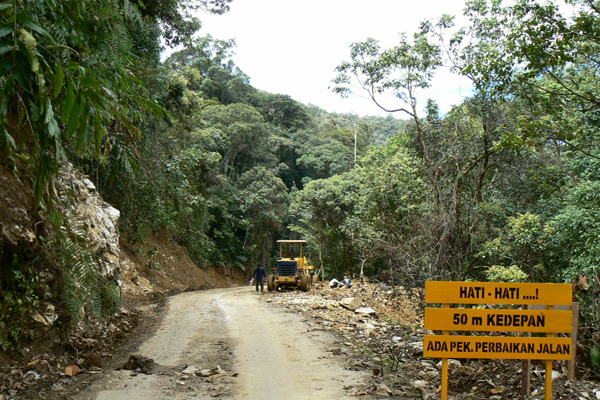 Masyarakat Keumala Jantho Apresiasi Pembangunan Jalan Nasional Seksi III