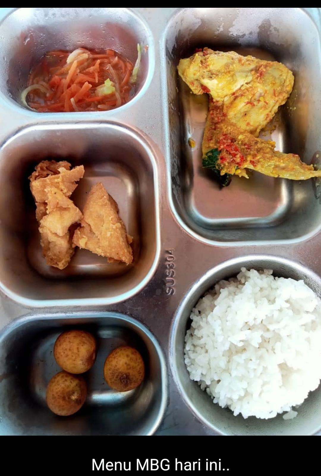 Skandal MBG di Kertosari Lampung Selatan! Ayam Masih Berdarah Dibagikan ke Anak-Anak, Pengawas ke Mana?