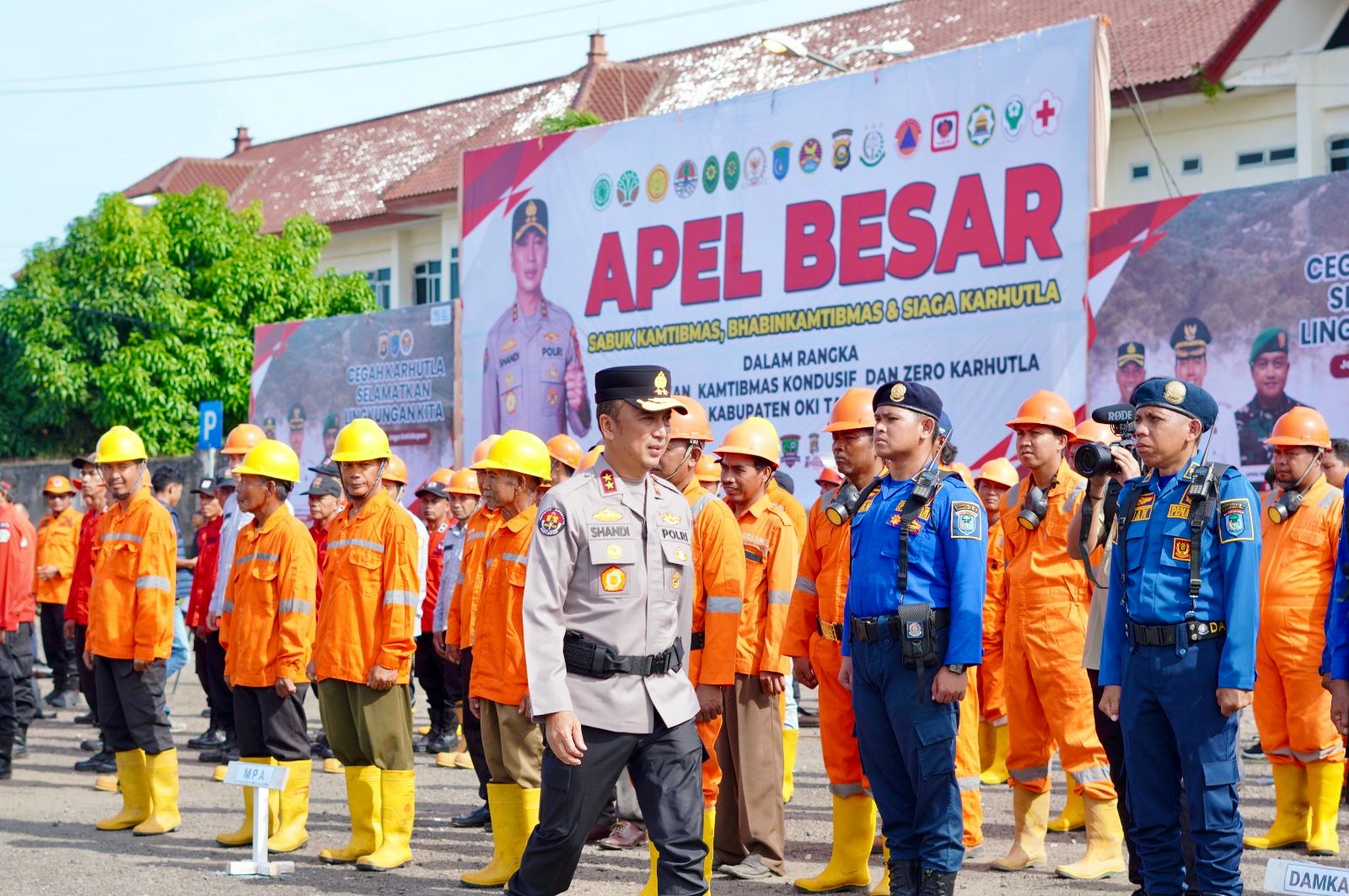 Ribuan Personel Disiagakan, OKI Tanggap Karhutla Sejak Dini