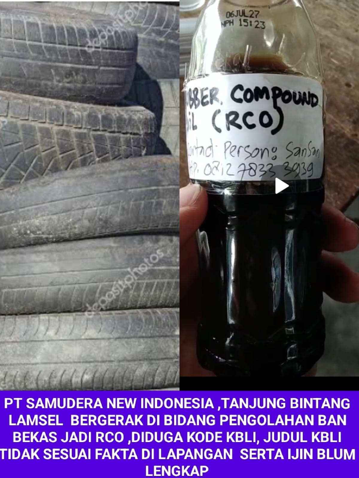 Dinas Lingkungan Hidup , Dinas Perizinan Sidak PT Samudra New Indonesia Tanjung Bintang Lampung Selatan